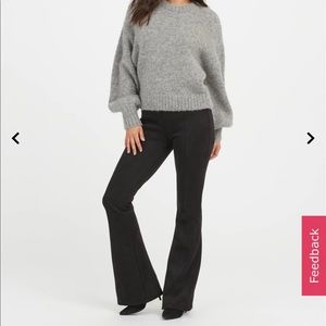 Spanx Suede flare pants
